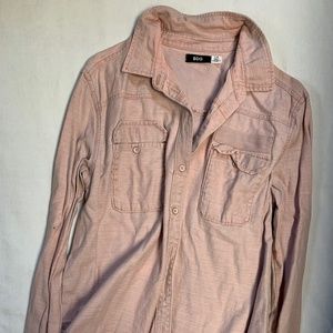BDG Pink Button Up